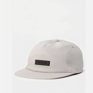 Fear of God silver cloud baseball cap S/M unisex